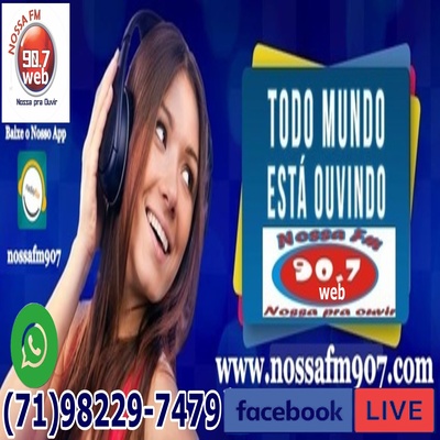Rádio Web Nossa FM 90.7